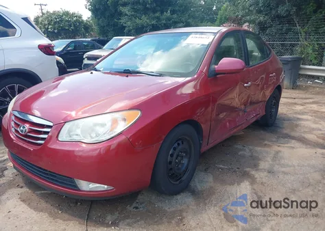 2010 Hyundai Elantra Gls z USA, uszkodzony, nr VIN KMHDU4AD1AU921423